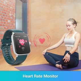img 3 attached to 📱 TagoBee Fitness Tracker Smart Watch: 1.54" Full Touch Screen, IP67 Waterproof with GPS, Heart Rate, Sleep Monitor - Compatible with iOS and Android Phones