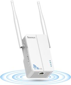 img 4 attached to 📶 AX1800 Dual Band Gigabit WiFi Extender with Ethernet Port | Boosts Internet Speeds up to 1800Mbps | Covers 3000 Sq.ft & Supports 40 Devices | Works with Any Router | AP Mode