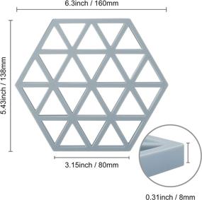 img 3 attached to 🔒 Ultra-Durable Coomazy Silicone Dishwasher Resistant Countertop: Long-lasting and Easy to Clean