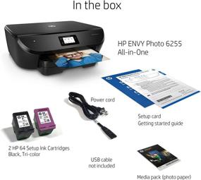 img 1 attached to 🖨️ HP ENVY Photo 6255 Printer with Wireless Connectivity and Alexa Compatibility (K7G18A)