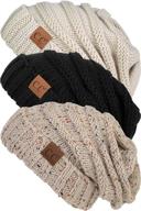 funky junque women's beanie: stylish & trendy winter headwear логотип