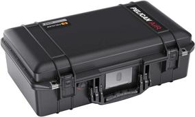 img 4 attached to Pelican Air 1525 Case (2020) - Foam Insert & Push Button Latches- Black (015250-0001-110)