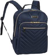 kenneth cole reaction polyester backpack laptop accessories logo