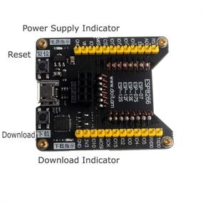 img 2 attached to 🔥 Печь для программирования платы разработки Wishiot ESP8266: удобный программатор для ESP-01S, ESP-07, ESP-07S, ESP-12E, ESP-12F, ESP-12S