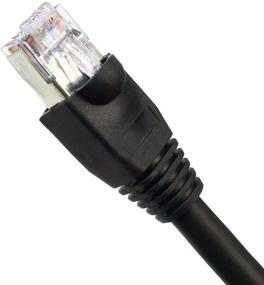 img 4 attached to 150фт экранированный уличный водонепроницаемый Ethernet-кабель Cat5e - прямая прокладка, чистая медь