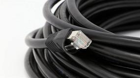 img 3 attached to 150фт экранированный уличный водонепроницаемый Ethernet-кабель Cat5e - прямая прокладка, чистая медь