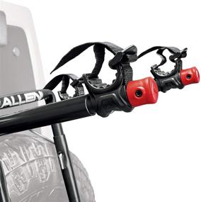 img 2 attached to 🚗 Allen Sports Deluxe Spare Tire Rack for 2 Bicycles