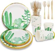 cactus birthday supplies disposable wedding логотип