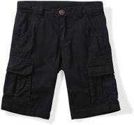 🩳 men's lightweight casual multi pocket cargo shorts with adjustable waist by mesinsefra logo
