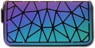 cpaoo geometric luminous rhomboids: stylish holographic handbags & wallets for women logo