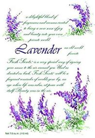 img 1 attached to 🌺 Fresh Scents Lavender Scented Sachets - Lot of 6 (7.0 cu.in) for Long-lasting Aroma