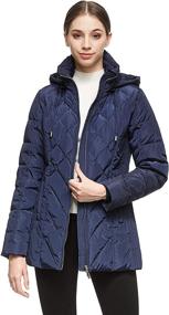 img 4 attached to Orolay Womens Thickened Puffer Jacket Women's Clothing in Coats, Jackets & Vests