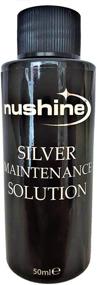 img 4 attached to 🔶 Nushine Silver Maintenance Solution 1.7 Oz - Restorative Pure Silver Care for Worn Silver