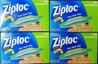 ziploc sandwich bags count unit logo