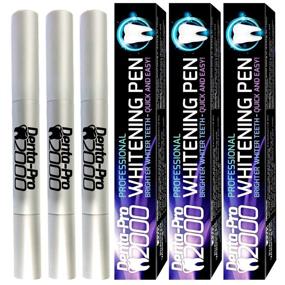 img 2 attached to 😁 Professional Quality Teeth Whitening Pens (3-Pack) - Noticeably Whiter Teeth - Affordable Tooth Whitening Solution for Sensitive Teeth - 35% Carbamide Peroxide