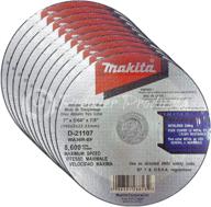 🪚 makita 7 inch cut off wheel 10 pack - aggressive metal & stainless grinding for 7” grinders logo