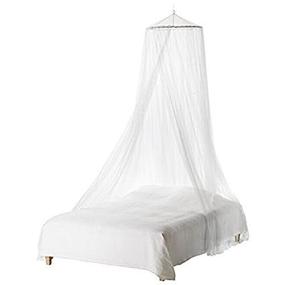 img 4 attached to 🦟 Protect Your Baby with UEETEK Mosquito Net Baby Toddler Bed Crib Canopy Mosquito Netting (White)
