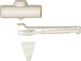 img 1 attached to 🚪 Ivory Residential Door Closer - Stanley Hardware S824-557 V8177