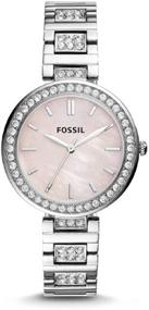 img 1 attached to Fossil Karli Three Hand Stainless BQ3182