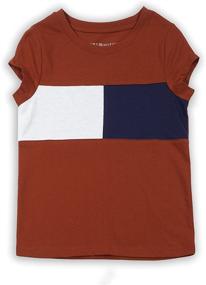 img 3 attached to 👗 Детская одежда и топы, футболки и блузки Regal для девочек от Tommy Hilfiger