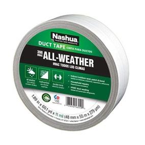 img 1 attached to Nashua 398 Polyethylene Coated Cloth Professional Grade Duct Tape Painting Supplies & Wall Treatments