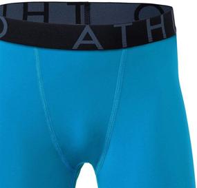 img 1 attached to Optimized ATHLIO Compression Shorts for Active Boys' Clothing and Baselayer