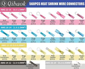 img 3 attached to ⚡ Qibaok Waterproof Connectors: Efficient Solution for Automotive and Industrial Electrical Applications