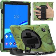 🔍 tsqqst heavy duty camouflage case for lenovo tab m10 fhd plus 10.3 inch 2020 2nd gen – rugged protection with hand strap, shoulder strap & stand for m10 plus tablet tb-x606f tb-x606x logo