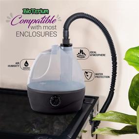 img 3 attached to 🦎 BIOTERIUM Reptile Humidifier: 2L Fogger Ideal for Reptile Terrariums