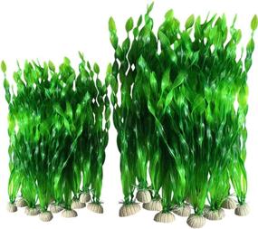 img 4 attached to Smoothedo Pets 12 ДЮЙМОВ 20 ШТ. Искусственные Аквариумные Украшения