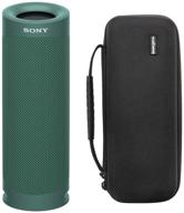 🔊 powerful sony srs-xb23/g extra bass bluetooth speaker bundle (olive green) - excellent portable sound experience (2 items) logo