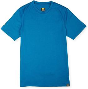 img 2 attached to MERIWOOL Merino Short Sleeve Lightweight Men's Clothing: Unmatched Comfort and Performance!