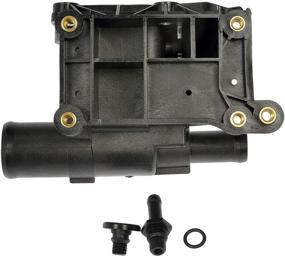 img 2 attached to 🔥 Dorman 902-032 Engine Coolant Water Outlet, Black: Efficient Cooling Solution for Enhanced Engine Performance