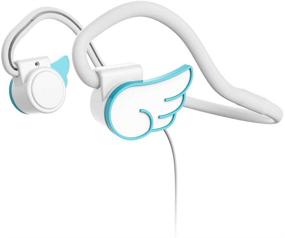 img 4 attached to 🎧 MyFirst Headphone BC - Kid-Safe Over-The-Ear Headphone with Mic, Bone Conduction Technology, Unique Design, Compact & Customizable, Decorative Surrounding Alert (White)