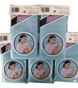 img 1 attached to 🛀 SALUX Japanese Beauty Skin Bath Cloth/Towel - Blue 5 PACK: Your Ultimate Skincare Essential