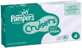img 1 attached to 👶 Pampers Cruisers Size 4 Diapers Bulk Pack - 174 Count