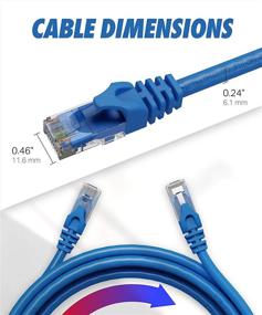 img 2 attached to 🔌 Enhanced Ethernet Cable for Efficient Network and Internet Connectivity