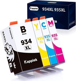 img 4 attached to 🖨️ Kappiek 934XL 935XL Compatible Ink Cartridge Replacement - HP Officejet Pro 6830 6230 6815