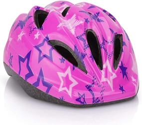 img 4 attached to 🚲 LX LERMX Kid Bicycle Helmets: Durable, Adjustable Helmets with Fun Designs for Boys and Girls (Ages 5-14)