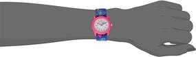 img 3 attached to SEO-Optimized: Timex Girls Elastic 🕒 Fabric Strap Analog Time Machines Watch