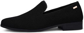 img 2 attached to Uubaris Classic Tuxedo Walking Men's Shoes: Loafers & Slip-Ons