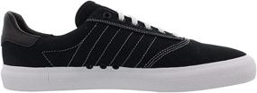 img 2 attached to 🛹 Skateboarding Shoes for Men – Adidas, Black and White