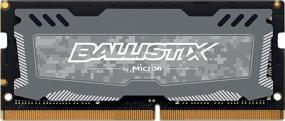 img 4 attached to Crucial Ballistix Sport LT 2400MHz DDR4 Laptop Gaming Memory 8GB Single Module CL16 BLS8G4S240FSD (Gray)