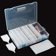 organize your diamond painting supplies with artercraft's 84 grids storage container and beads organizer case logo