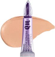 💄 urban decay eyeshadow primer potion, original - travel-size - nude eye primer for crease-free eyeshadow &amp; makeup looks - long-lasting - 0.16 fl oz logo