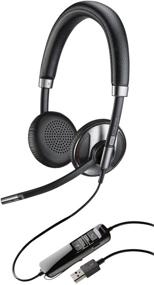 img 4 attached to Наушники Plantronics 202581 01 с проводом, серебристые