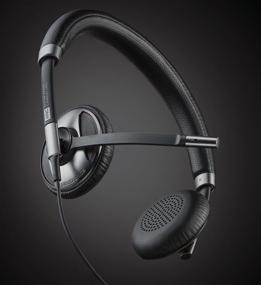 img 2 attached to Наушники Plantronics 202581 01 с проводом, серебристые