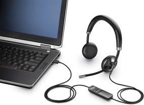 img 1 attached to Наушники Plantronics 202581 01 с проводом, серебристые