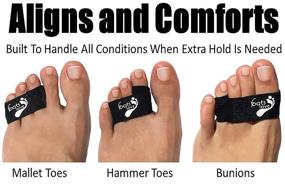 img 1 attached to 🔨 Premium Copper Orthopedic Broken Toe Wrap - Aligns & Reduces Friction for Faster Healing, No Mobility Limitation - Ideal for Broken, Mallet, and Hammer Toe - Enhanced with Non-Slip Feature