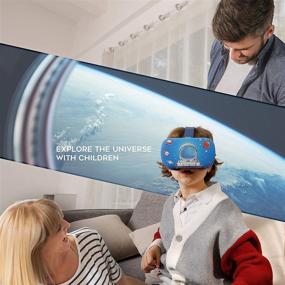 img 1 attached to 🔍 DESTEK VR Dream: Explore the Unknown with Kids | 110° FOV Anti-Blue Light Eye Protected HD Virtual Reality Headset | Focal & Pupil Distance Adjustable